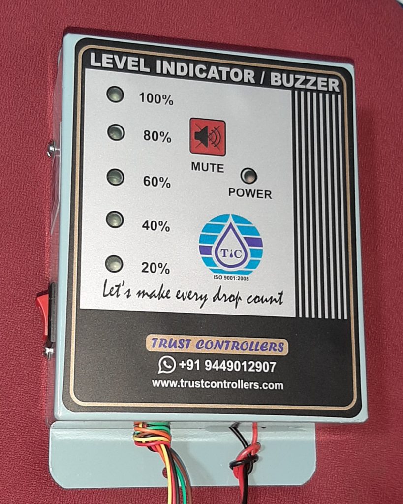 Indicator right brand of automatic water level controller,best and most reliable water level controller,automatic water level controller services in bamngalore,automatic water level controller manufacturers,wireless water level controller manufactureres in india