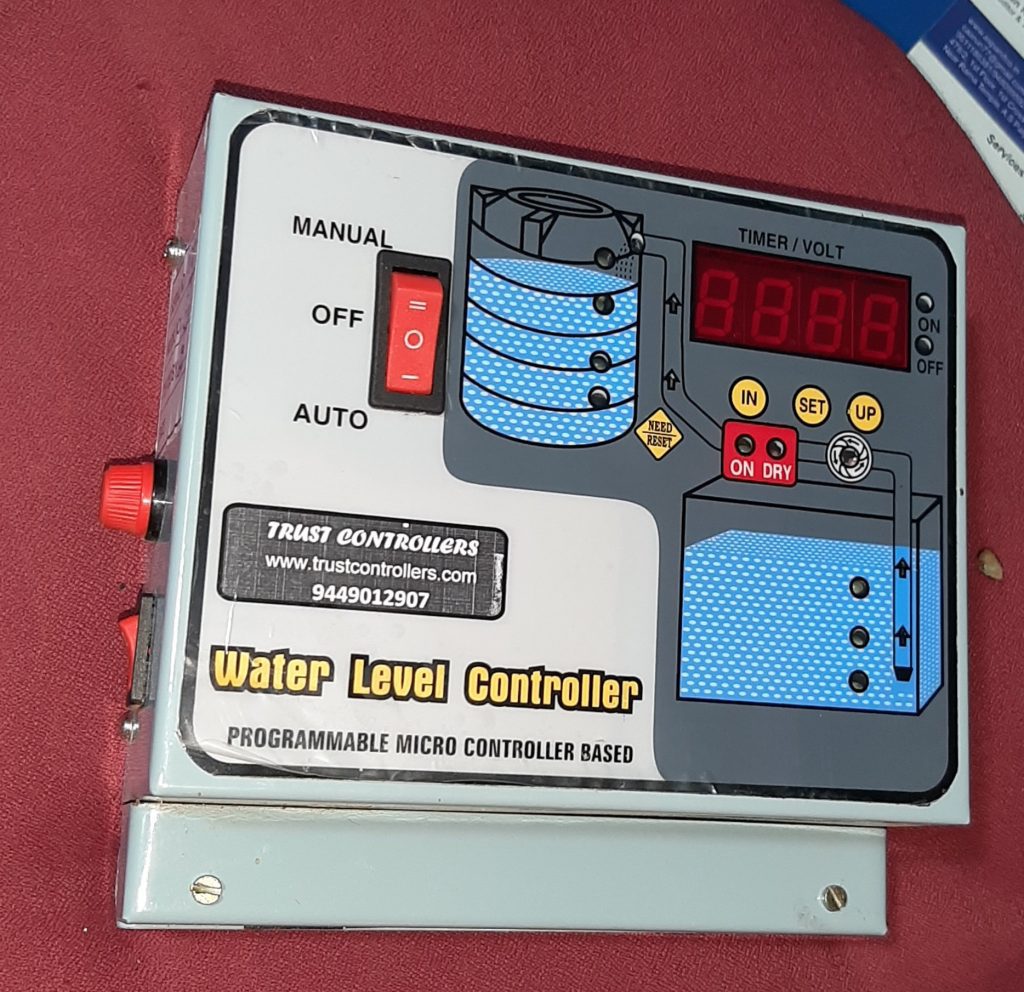 Timer Cyclic best and most reliable water level controller,automatic motor on/off system
